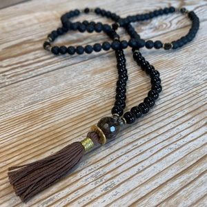 Authentic Stones Black Mala
